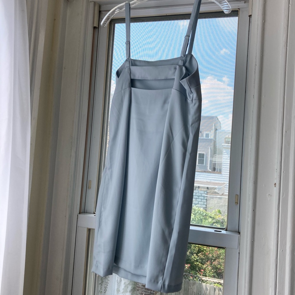 Urban outfitters powder blue slip dress